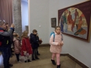 3a klasės mokiniai  parodoje 