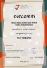 Diplomas baigiamojo konkurso nugalėtojai