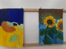 Saulėgrąža - Ukrainos nacionalinė gėlė.  Te visad šviečia saulė ir žydi gėlės - 4a klasės mokiniai. 